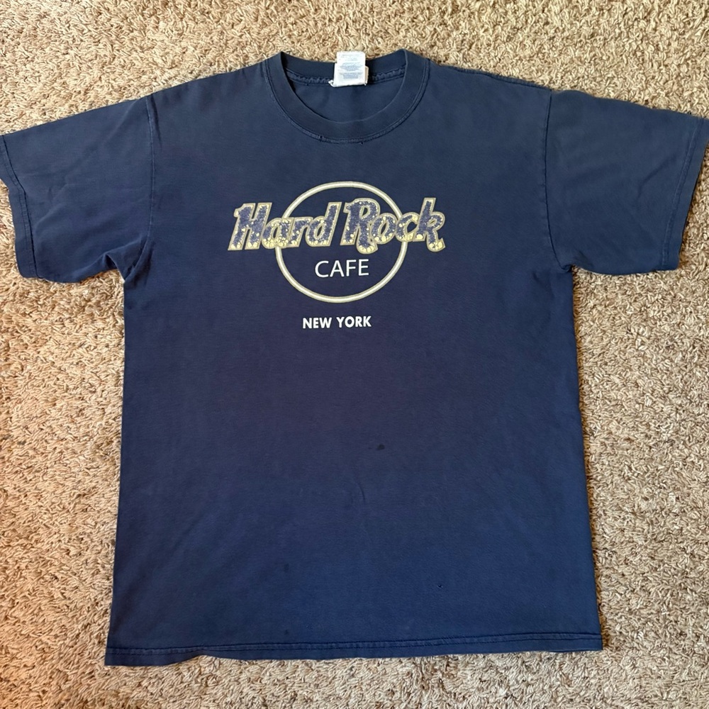 Hard Rock Cafe New York Dark Blue Tee